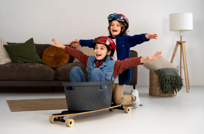 Decorar un hogar con niños